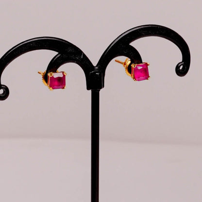pink ruby aura gem