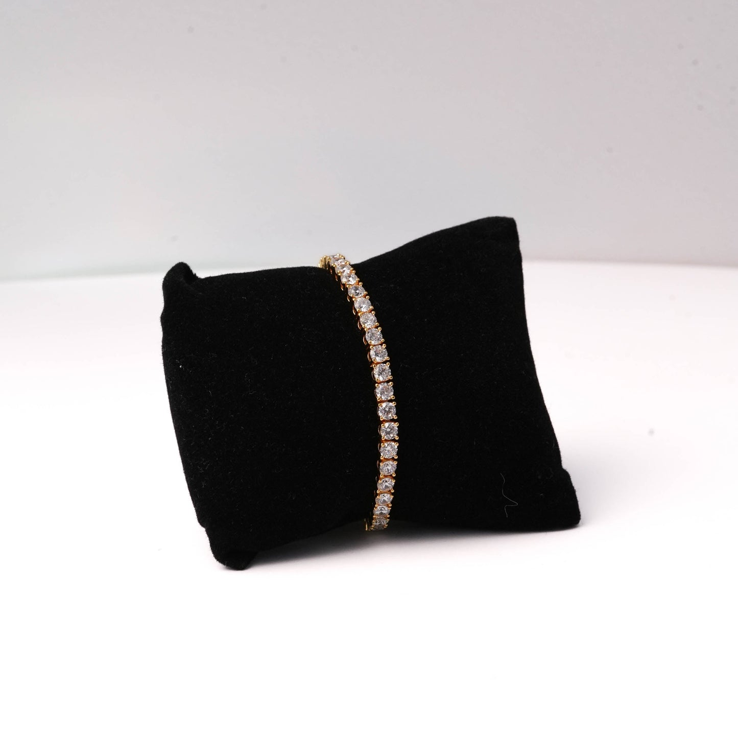 Tennis Bracelet (Gold)