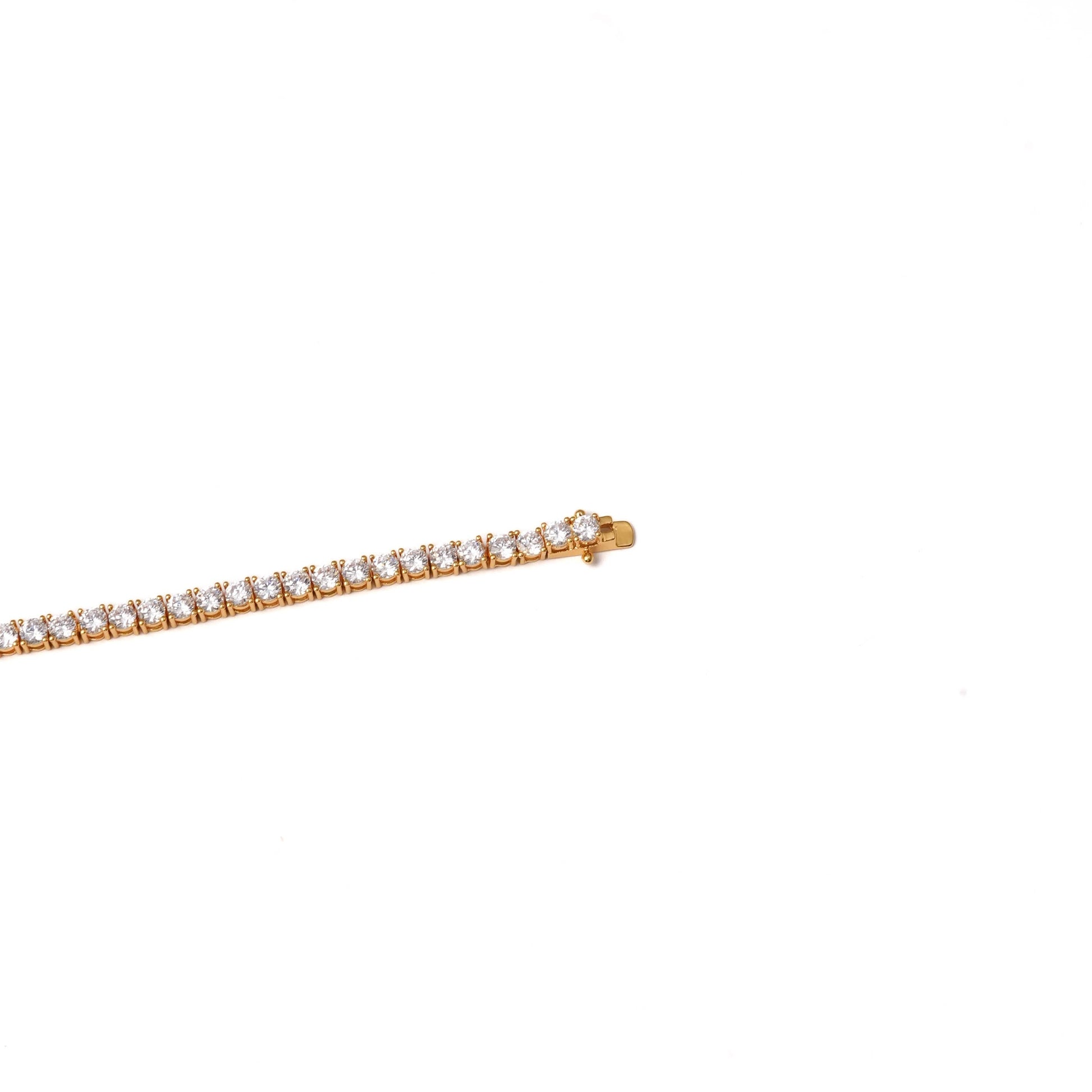 Tennis Bracelet (Gold)