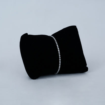 Tennis Bracelet (Silver)