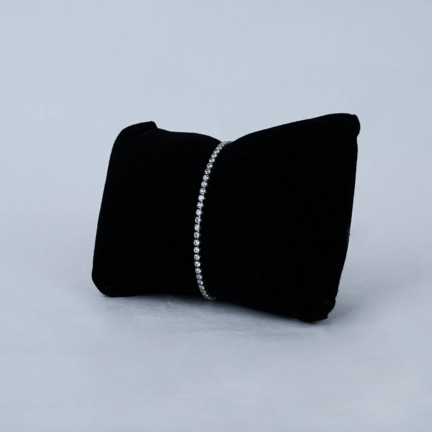 Tennis Bracelet (Silver)