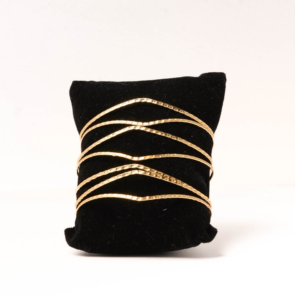 Golden Lattice Cuff