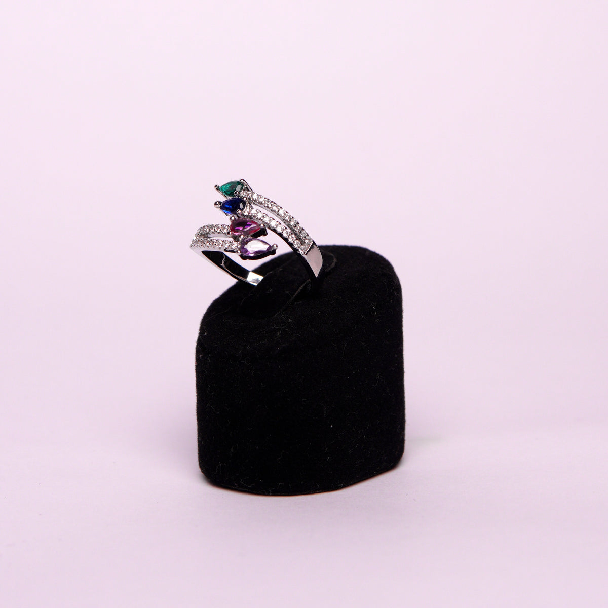 Twin Flame Cuff (with ring)