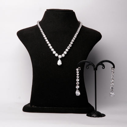 Diamond Teardrop Set