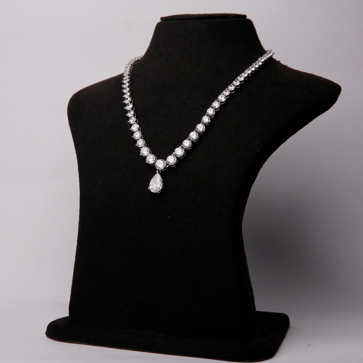 Diamond Teardrop Set