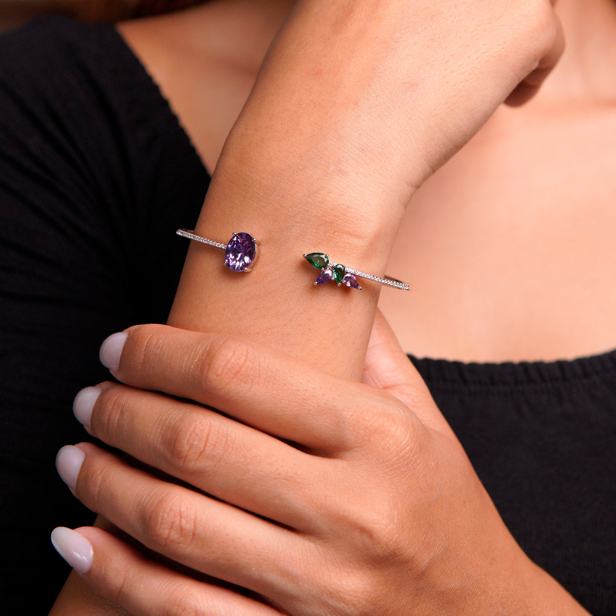 Gem Cascade (with ring)