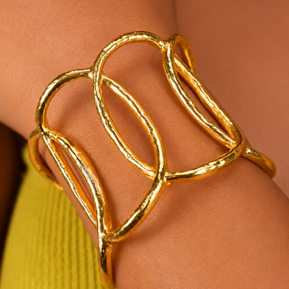 Golden Sculpt Cuff