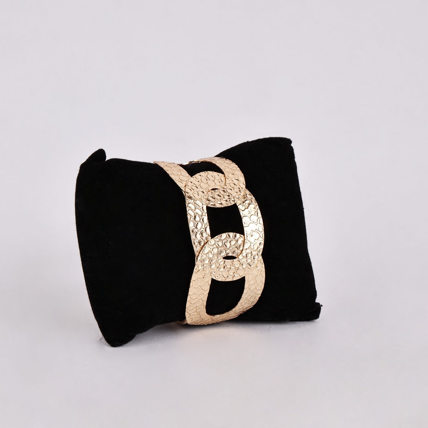 Golden Hammered Cuff