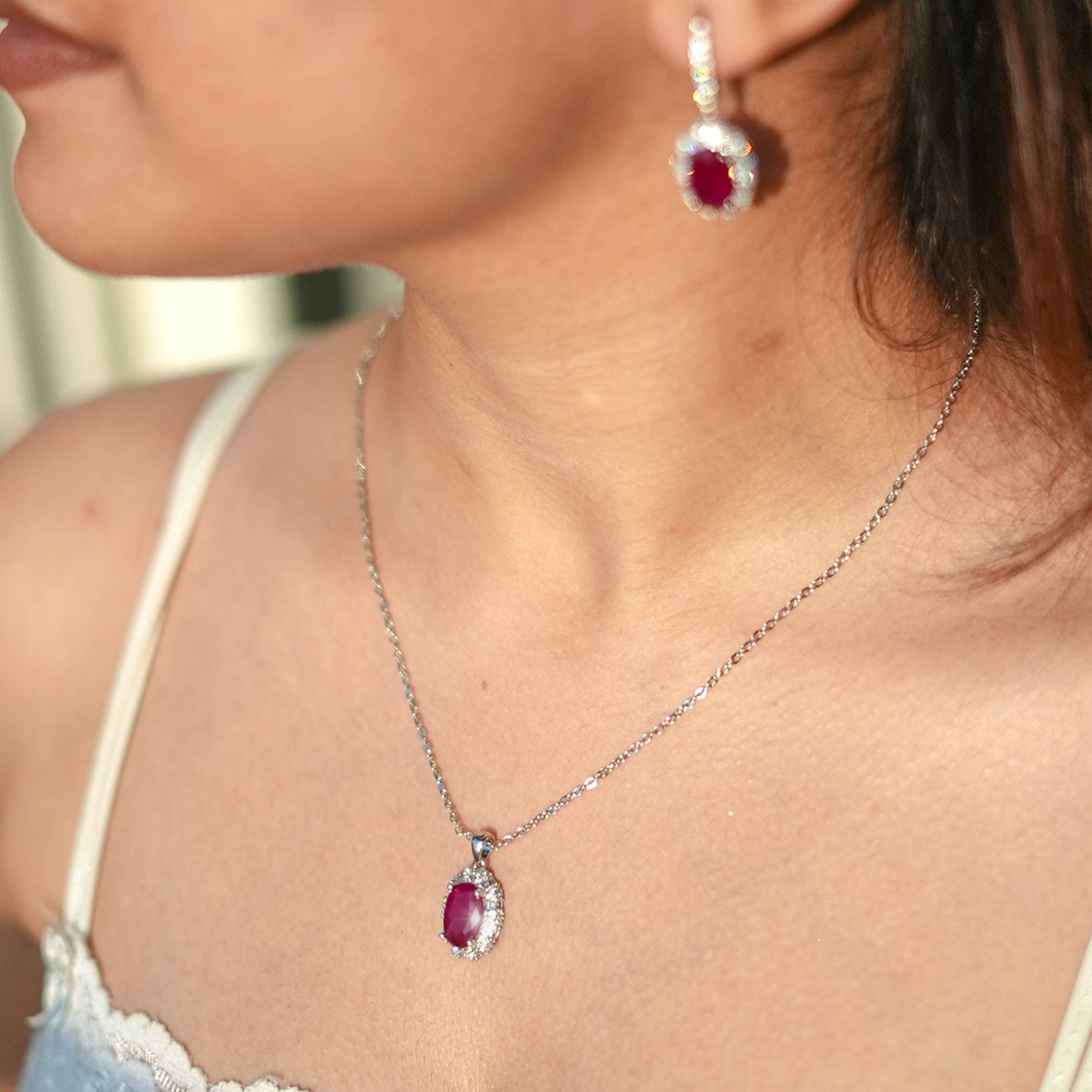 Celestial Halo – Ruby